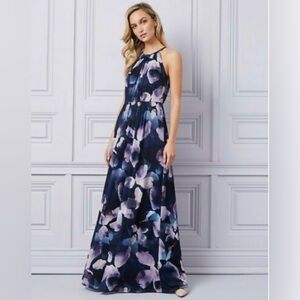 Le Château chiffon maxi dress